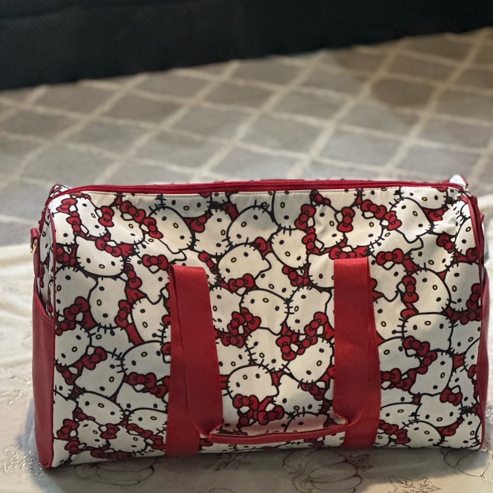 NWT Hello Kitty duffle.
